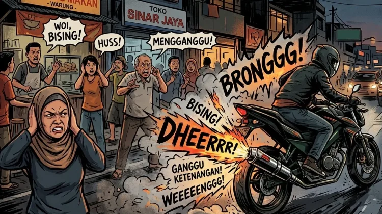 Halo RRI: Polisi Respons Keluhan Warga Pontianak Terkait Knalpot Brong