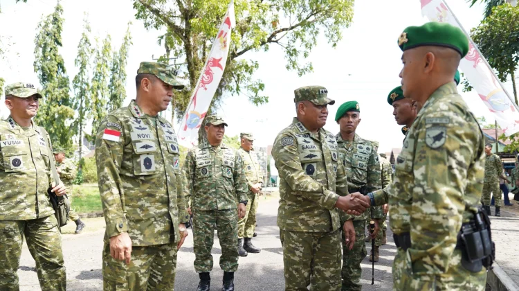 Wakasad Pastikan Kesiapan Satuan Yonif TP 882/Hulubalang
