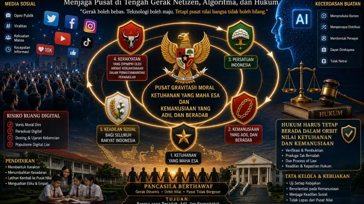 Semiotika Pancasila, Lima Analisis dan Keadilan Sosial Pemikiran Turiman
