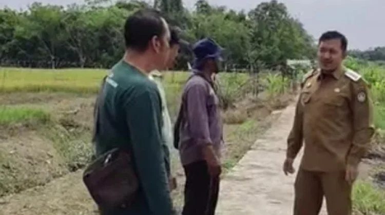 Komitmen Nyata Dukung Ketahanan Pangan Kecamatan Kuala Mandor B