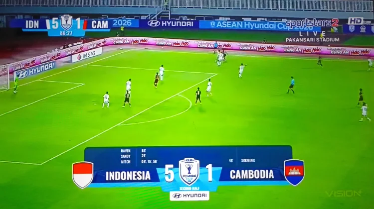 Bungkam Kamboja 5-1, Indonesia Buka Piala AFF 2026 dengan Pesta Gol