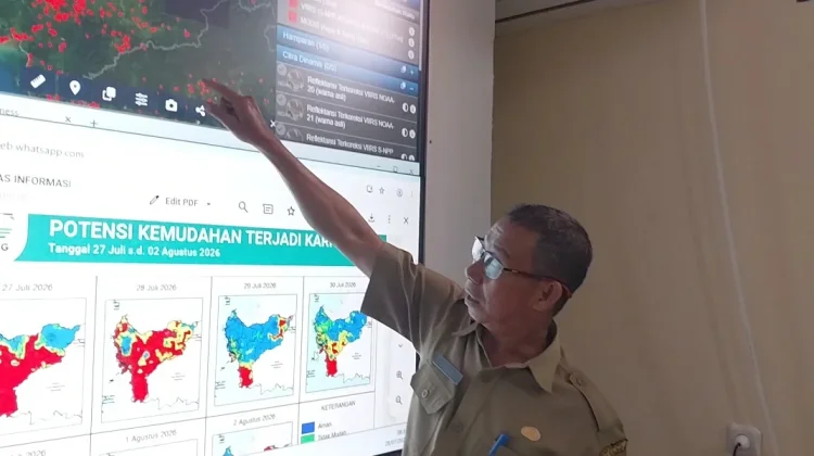 BPBD Kalbar Bersama Satgas Terpadu Masifkan Patroli Penanganan Karhutla
