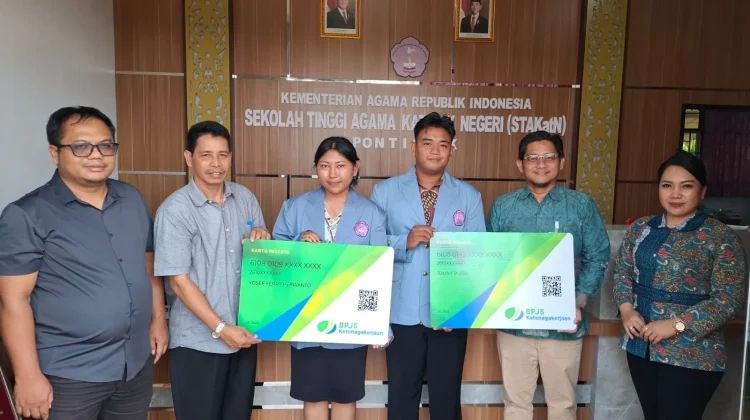BPJS Ketenagakerjaan Lindungi 206 Mahasiswa STAKatN saat PPL
