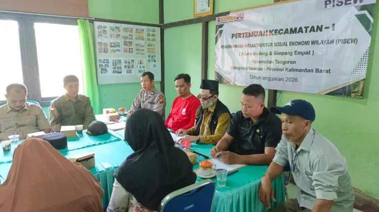 Tangaran Gelar Pertemuan Kecamatan I PISEW Armed-Simpang