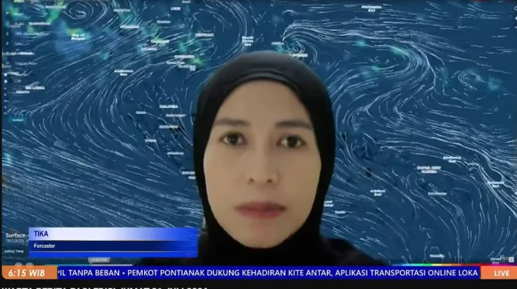 Kalbar Berpotensi Diguyur Hujan Lokal, Ancaman Karhutla Tetap Tinggi