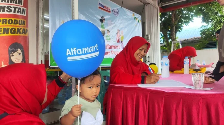 Alfamart Sahabat Posyandu, Sasar 2.800 Ibu dan Anak