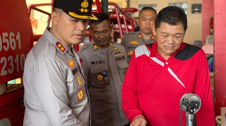Kapolres Kubu Raya Perkuat Sinergi Cegah Karhutla Bersama Relawan