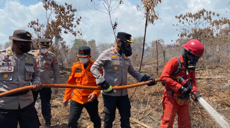 Polres Kubu Raya Intensifkan Penanggulangan Karhutla di Wilayah Rawan