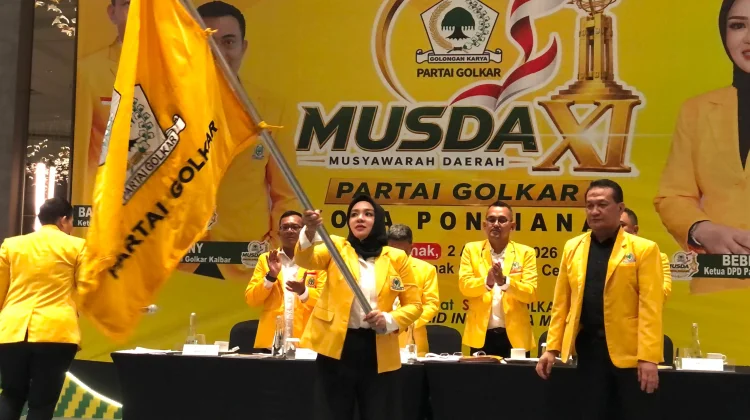 Bebby Nailufa kembali Pimpin Golkar Pontianak