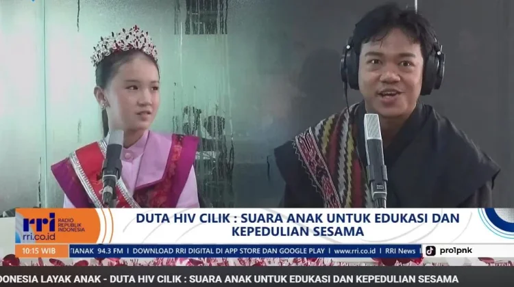 Duta HIV Cilik Kalbar Ajak Anak Berani Bersuara dan Peduli Sesama