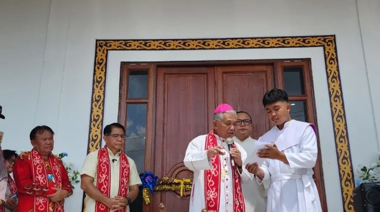 Rampung, Sibarani Sebut Gereja Stasi Bawat Wujud Mimpi Seluruh Umat