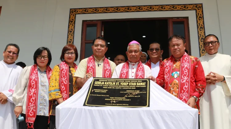 Gereja Baru Hadir, Franciscus Sibarani Akhiri Penantian Panjang Umat Stasi Bawat