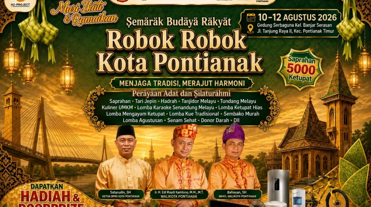 Robok Robok Pontianak Siap Meriahkan Tradisi dan Persatuan