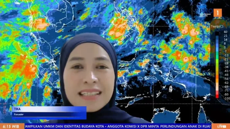 Kalbar Dominan Cerah Berawan, Prakiraan Cuaca Rabu, 5 Agustus 2026