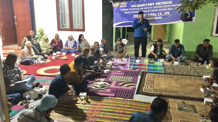 Anggi Febri Ardika Terima Keluhan Warga Sungai Beliung