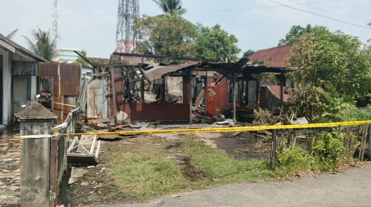 Rumah Warisan di Gang Sukarame Ludes Terbakar saat Penghuni Bekerja