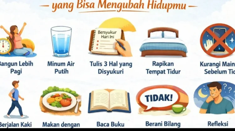 Rubah Hidup dengan Kebiasaan Kecil yang Dilakukan Setiap Hari