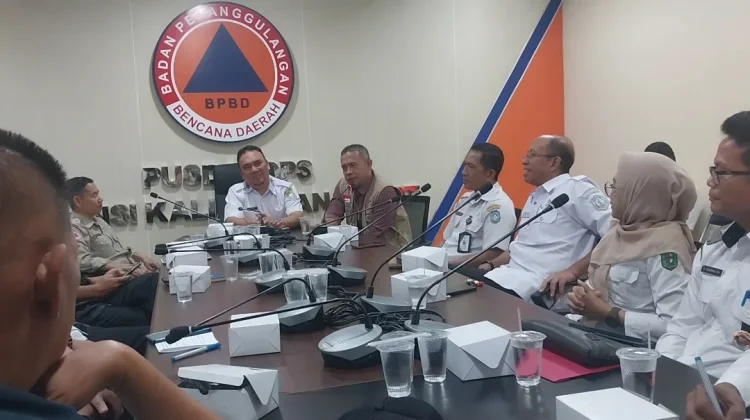 BPBD Kalbar Petakan Kendala Karhutla, Sapras dan Letak Geografi Jadi Kendala