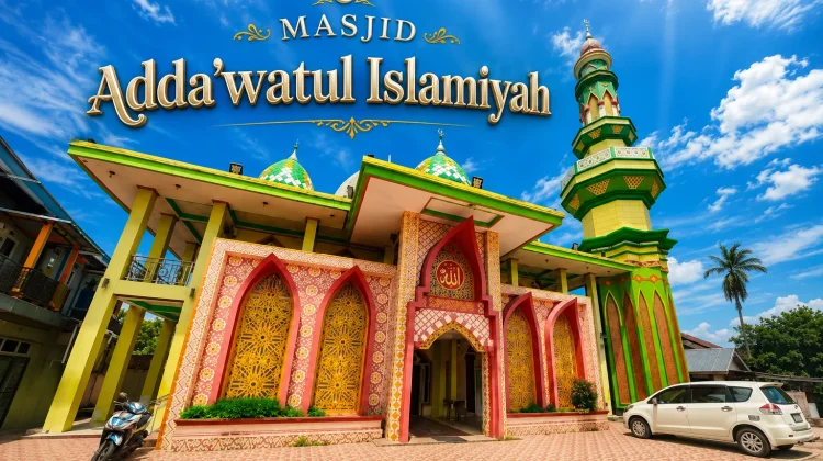 Masjid Adda'watul Islamiyah Berdiri sejak 1970, Kini Tampung Ribuan Jemaah