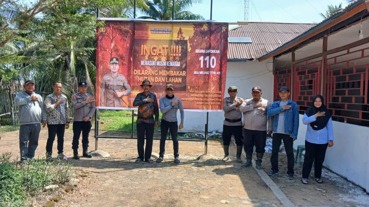 Polres Kubu Raya Perkuat Pencegahan Karhutla di Kecamatan Kubu