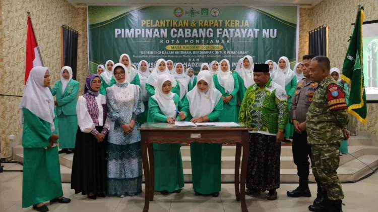 Fatayat NU Kota Pontianak Teguhkan Komitmen Perempuan Berkhidmad dan Berdaya
