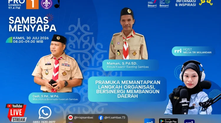 Pramuka Sambas Mantapkan Langkah Organisasi dan Bersinergi Membangun Daerah