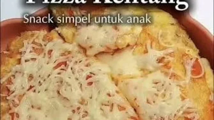 Pizza Kentang Rumahan, Camilan Kaya Nutrisi Pengganti Nasi