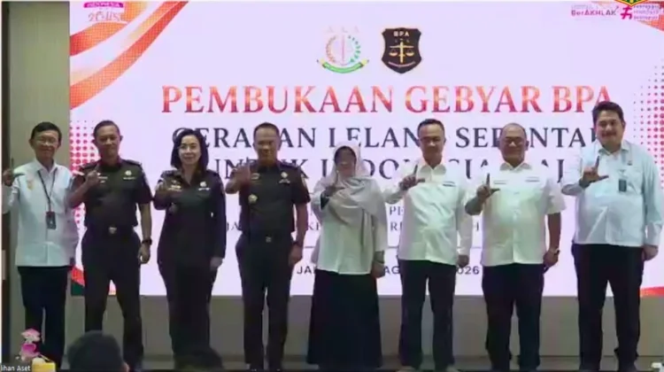 Lelang Serentak Kejaksaan RI Resmi Digelar, Upaya Pulihkan Aset Negara