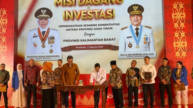 Disaksikan Dua Gubernur, REI Kalbar dan FORKAS Kukuhkan Kemitraan