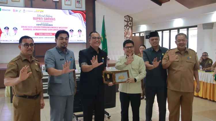 Sinergi Bengkayang-Sambas Bahas Pembangunan Daerah SINGBEBAS