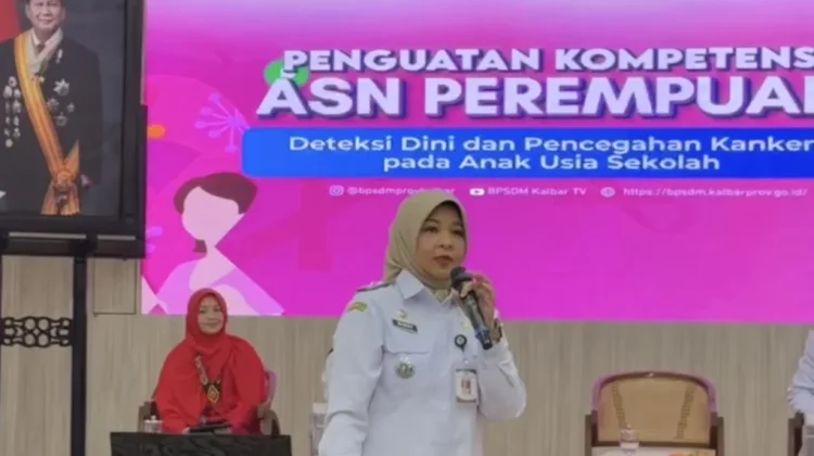 BPSDM Kalbar Perkuat Kompetensi ASN Perempuan untuk Cegah Kanker sejak Dini
