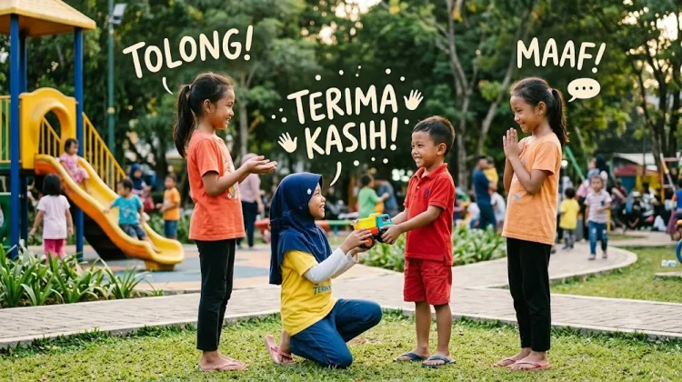 Tiga Kata Ajaib yang Bikin Semua Orang Senang: Tolong, Maaf, dan Terima Kasih