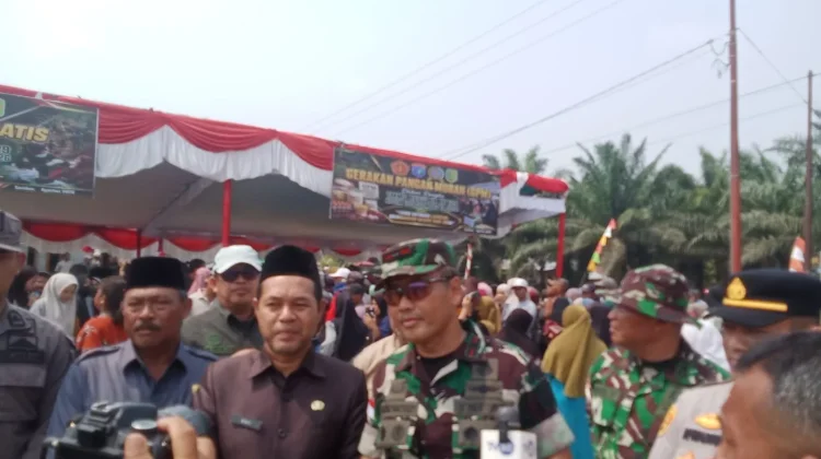TMMD Ke-129 Berakhir, Warga Tempapan Hulu Kenang Kebersamaan dengan Satgas