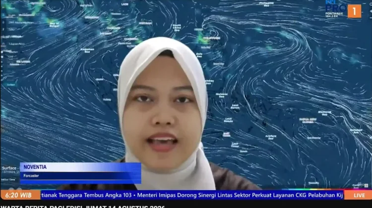 Kalbar Diprakirakan Hujan, 735 Hotspot Tetap Jadi Perhatian