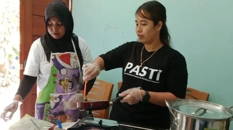 Ibu Baduta Kubu Raya Rasakan Manfaat Program Pos Gizi