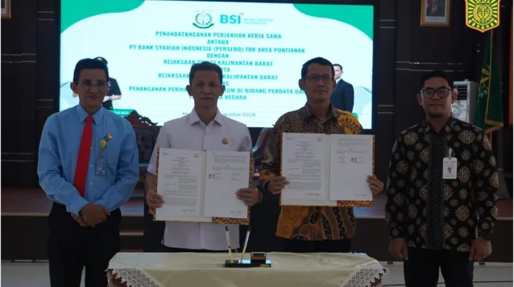 Kejati Kalbar dan BSI Perkuat Sinergi, Mitigasi Risiko Hukum Perbankan