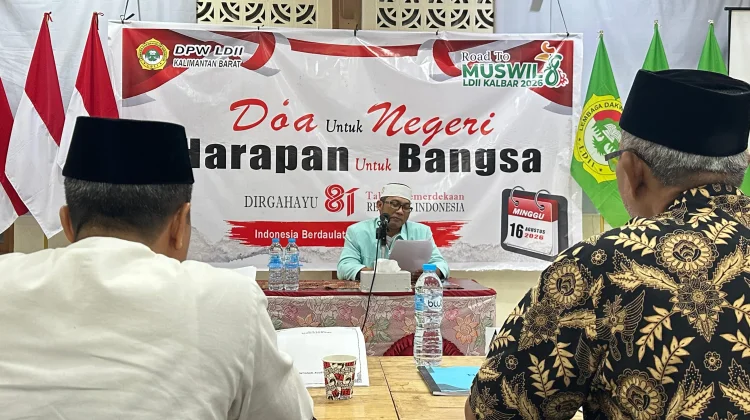 LDII Kalbar Doa Bersama Harap NKRI Tetap Tegak Berdiri sebagai Negara Berdaulat