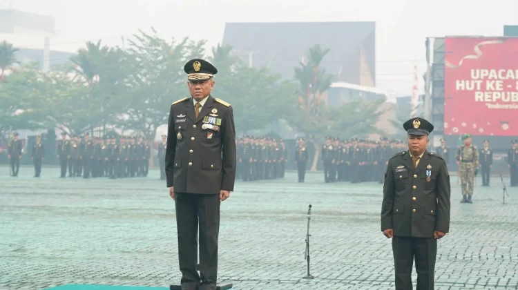 HUT Ke-81 RI, Kodam XII/Tpr Tekankan Pengabdian Jaga Kedaulatan