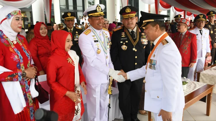 Dankodaeral XII Hadiri Peringatan HUT Ke-81 RI di Kalbar