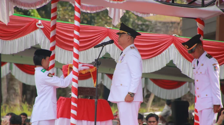 Upacara Peringatan HUT RI Ke-81 di Bengkayang Berlangsung Khidmat