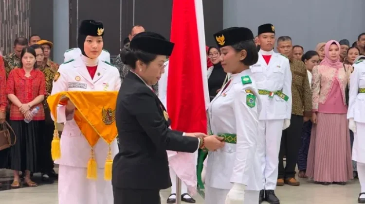 33 Paskibraka Singkawang Dikukuhkan, Siap Kibarkan Merah Putih di HUT ke-81 RI