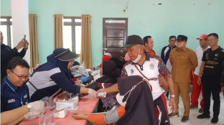 Tinjau CKG di Sui Ambawang, Sujiwo Dorong Peran Camat Tingkatkan Partisipasi Warga