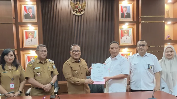 Pemkab Kubu Raya Terima Hibah Aset Tanah 4,6 Hektare dari Kementerian PUPR
