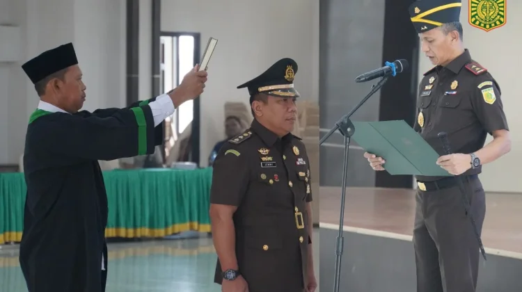 Kajati Kalbar Lantik Aspidum,Tekankan Integritas Profesionalitas