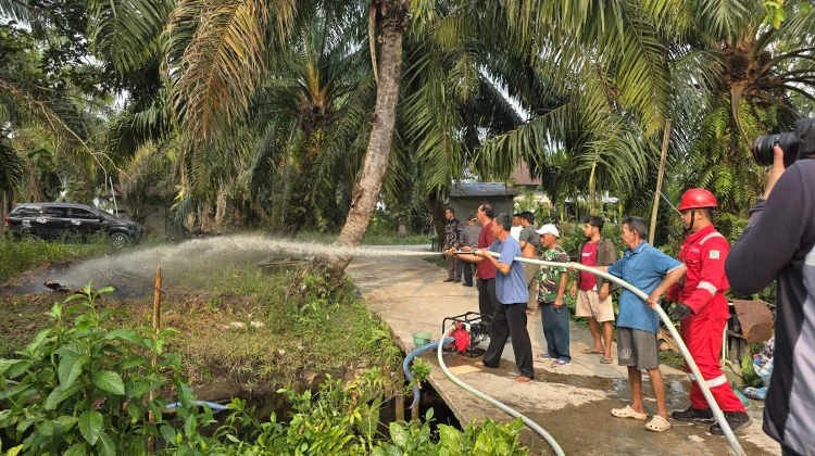 Pertamina Siagakan Relawan Pemadam Hadapi Ancaman Karhutla di Kalimantan