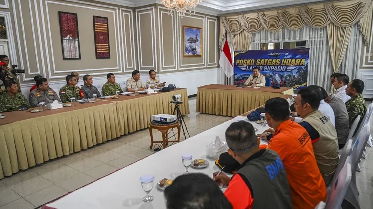 Dankodaeral XII Sambut Kunjungan Presiden RI Tinjau Karhutla di Kalbar