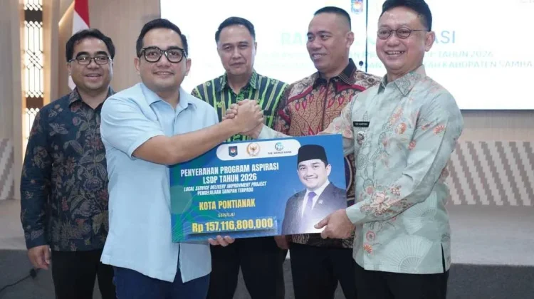 Pontianak Terima Program LSDP Rp157 Miliar untuk Pengelolaan Sampah Terpadu
