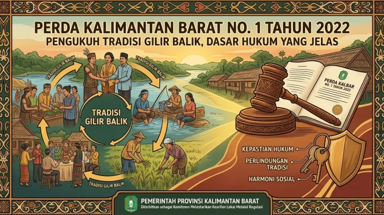 Perda Kalbar No. 1 Tahun 2022: Pengukuh Tradisi Gilir Balik