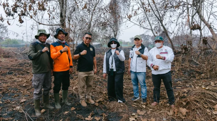 Fenty Noverita Apresiasi Semua Pihak dalam Penanganan Karhutla di Kalbar