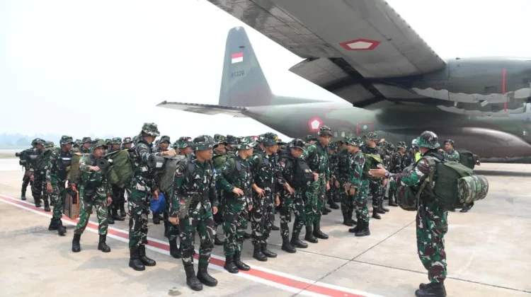 Pangdam XII/Tanjungpura Kerahkan 1.200 Personel Tangani Karhutla